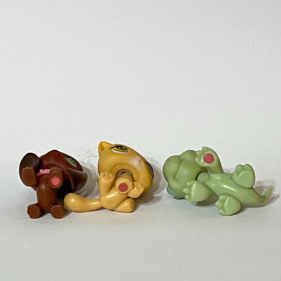 Littlest Pet Shop Bedtime Blast Set | LPS Beagle #77, Shorthair Cat #78, Iguana - Picture 4 of 5